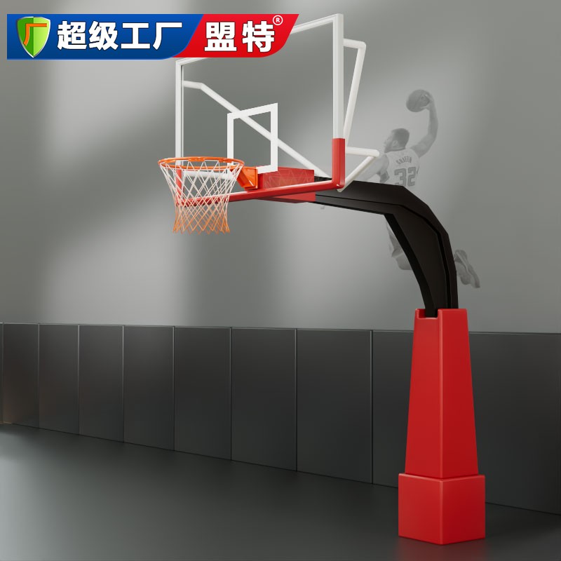 篮球架尺寸和高度图片